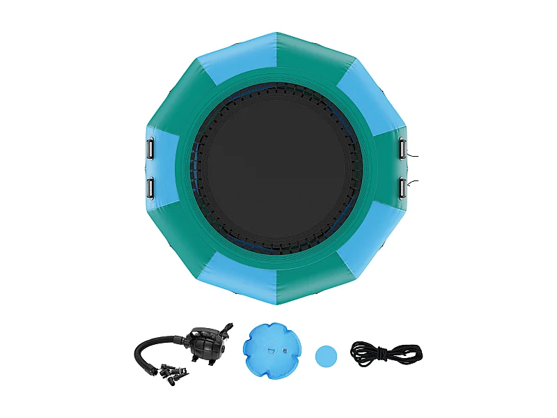 Opblaasbare Watertrampoline SucceBuy, 310 cm, Zwemplatform voor Zwembaden en Meren