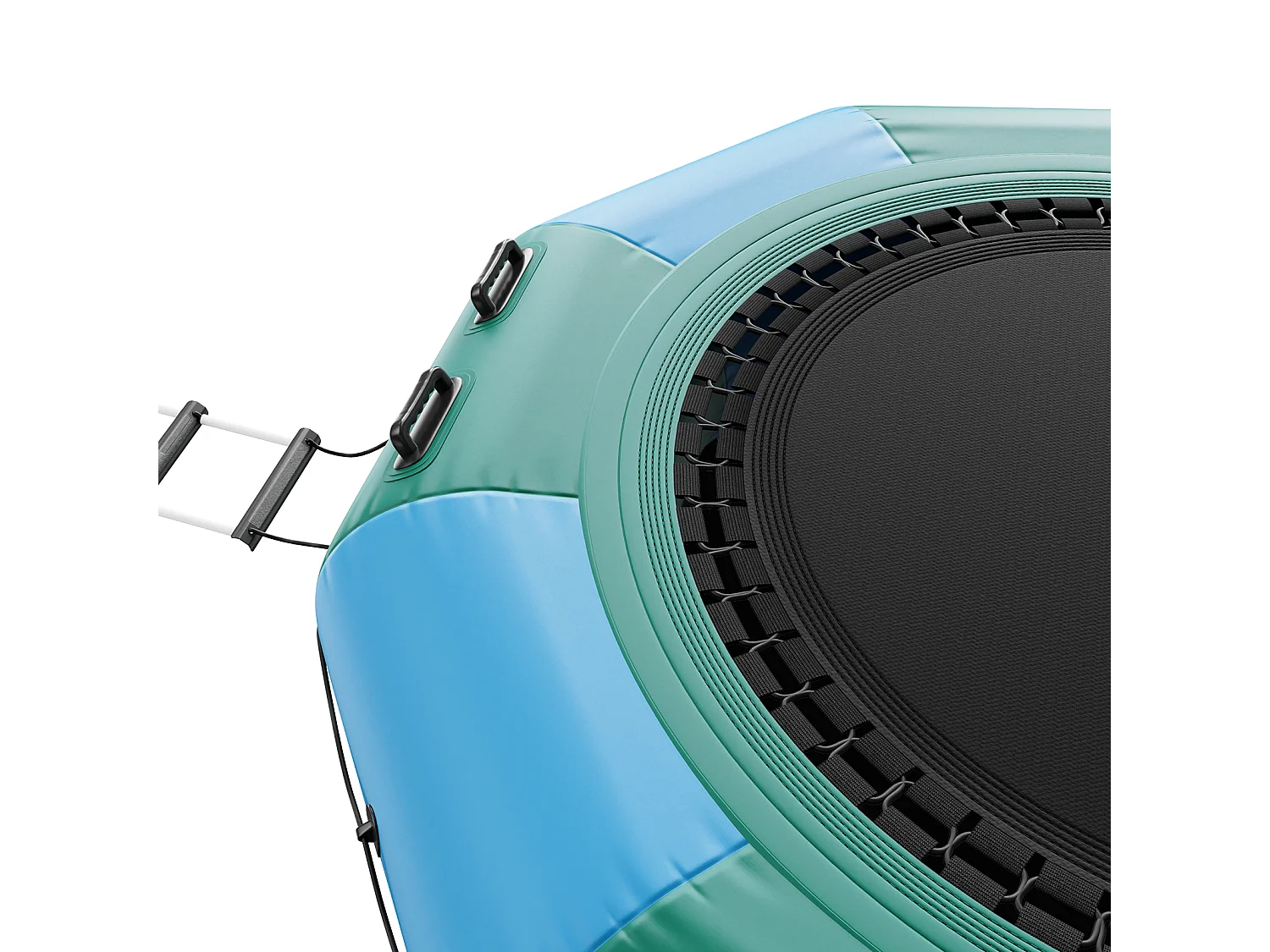 Nadmuchiwana Trampolina Wodna SucceBuy, 310 cm, Platforma Pływacka do Basenu i Jezior