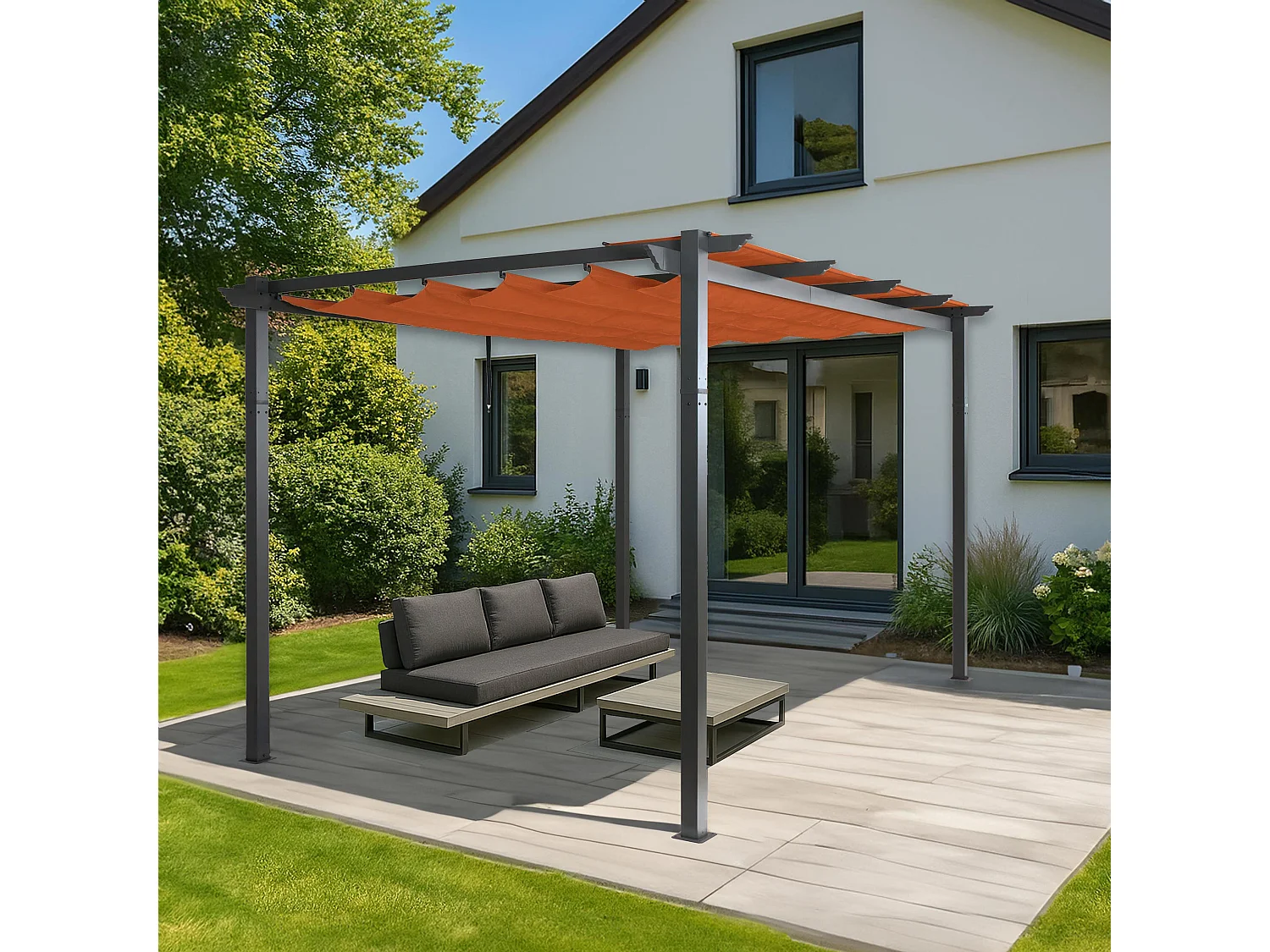 Pergola MCW-N93,  terracotta