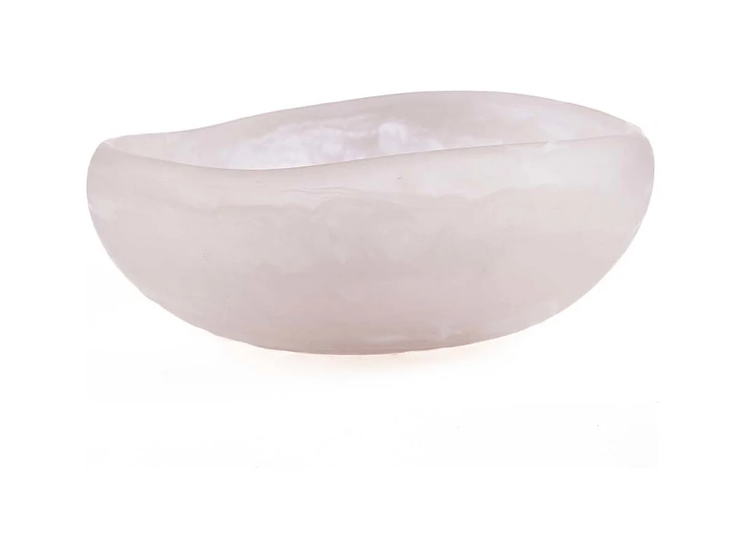 La Ciotola Resin Organic - Rosa Bianco - L