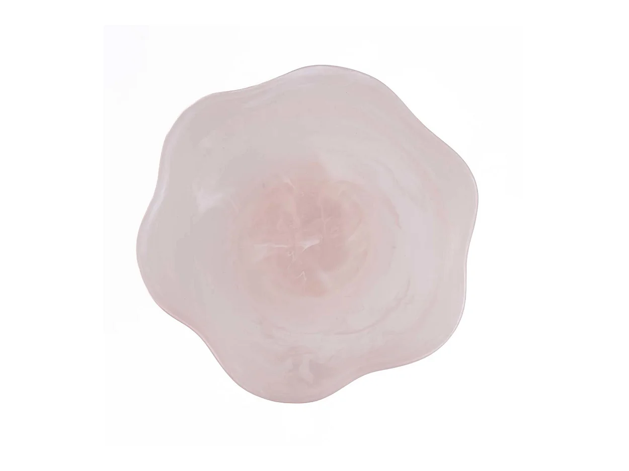 Le Présentoir À Fruits Organique En Résine - Rose Blanc