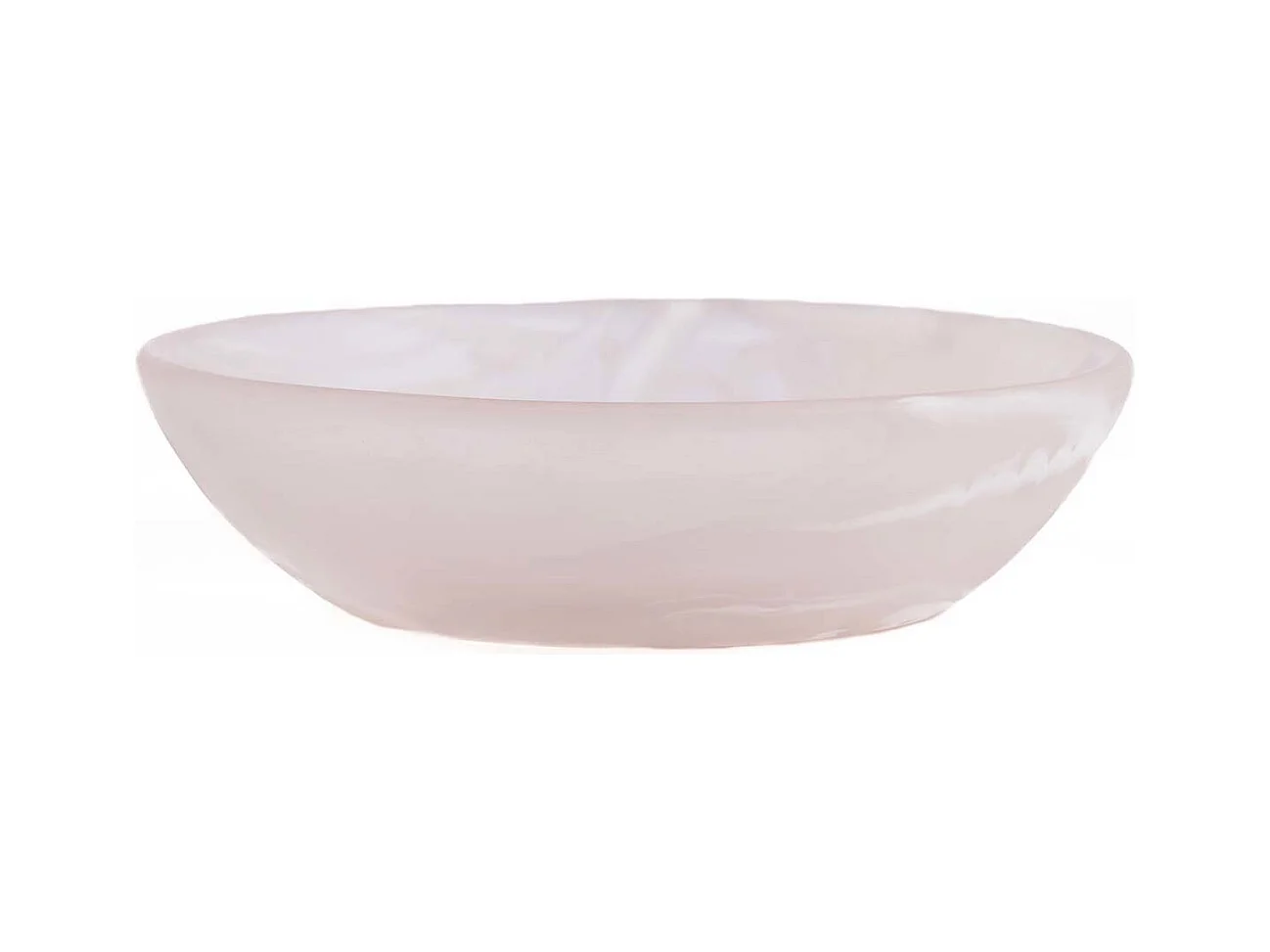 La Ciotola Resin Organic - Rosa Bianco - M