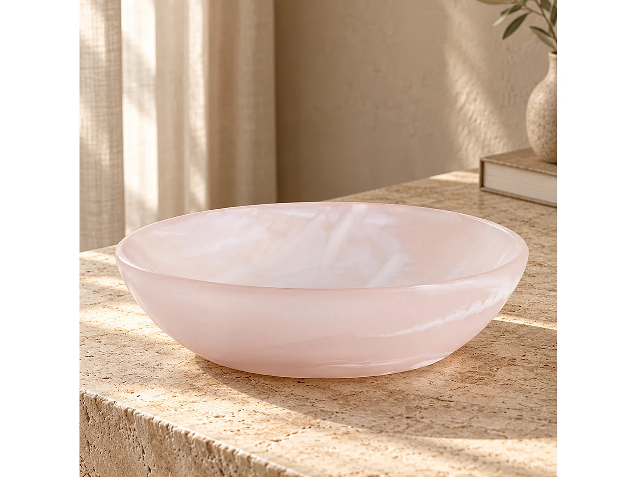 Le Bol Resin Organic - Rose Blanc - M
