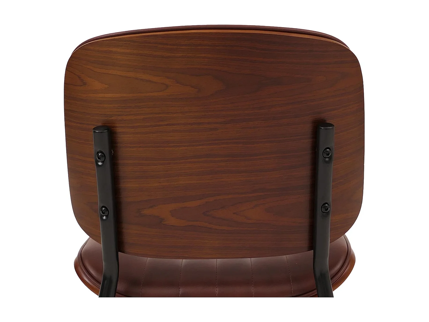 Chaise de salle à manger MCW-O44 (lot de 6),  aspect noyer, brun vintage