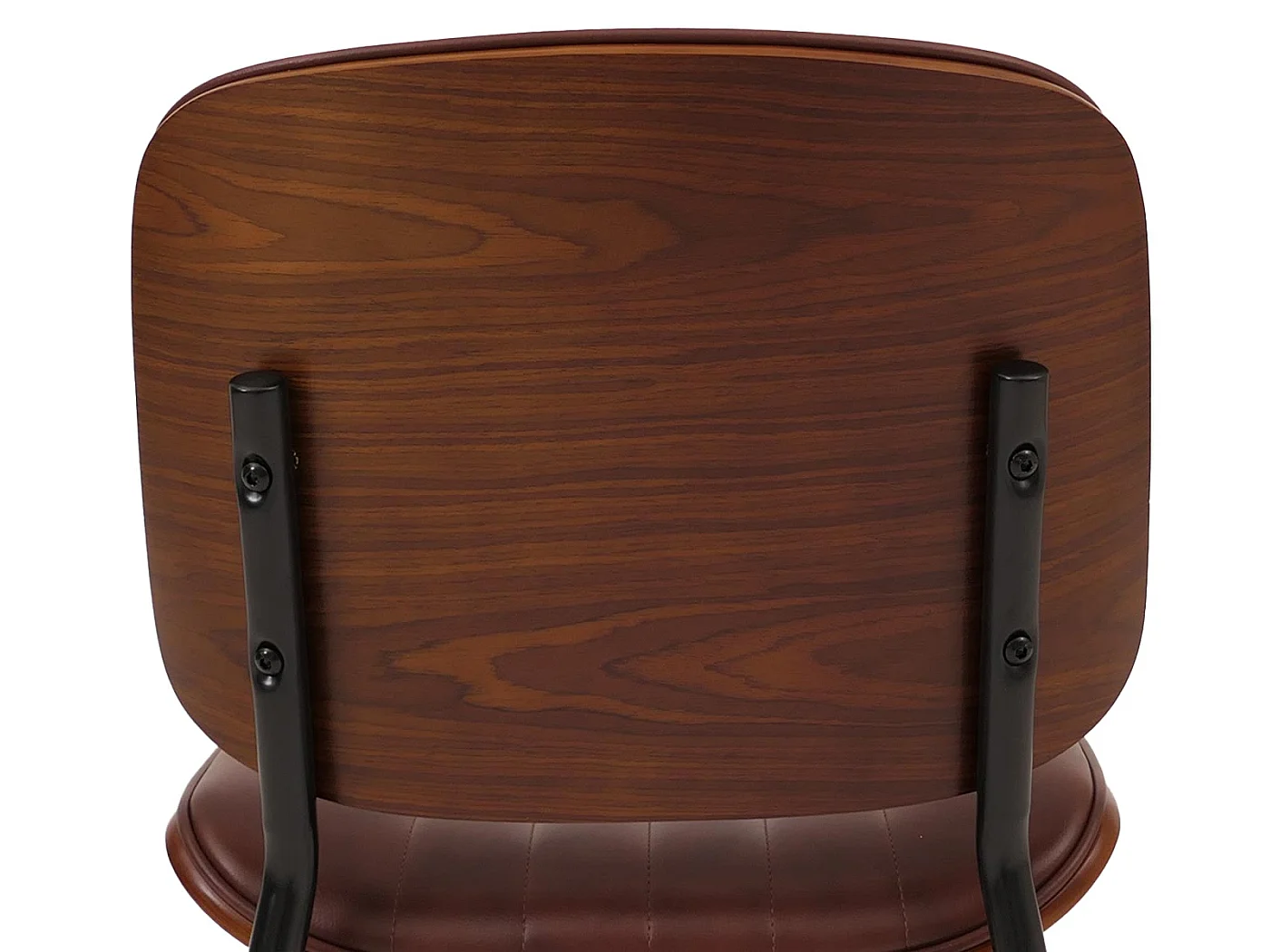 Chaise de salle à manger MCW-O44 (lot de 6),  aspect noyer, brun vintage