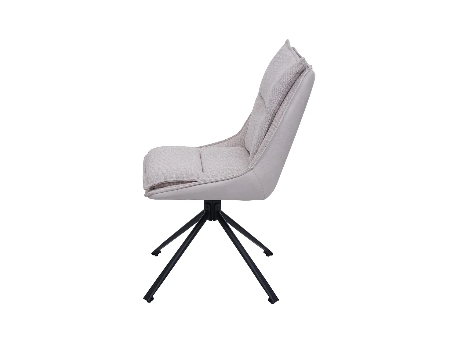 Esszimmerstuhl MCW-N71 (6er-Set), Creme-beige