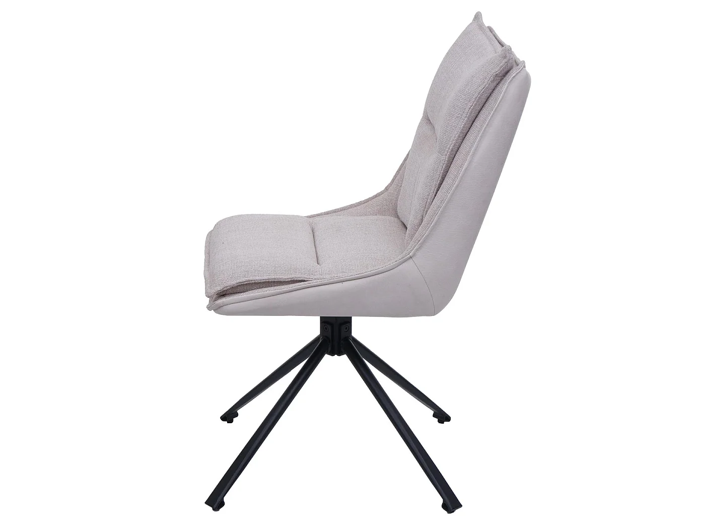 Esszimmerstuhl MCW-N71 (6er-Set), Creme-beige