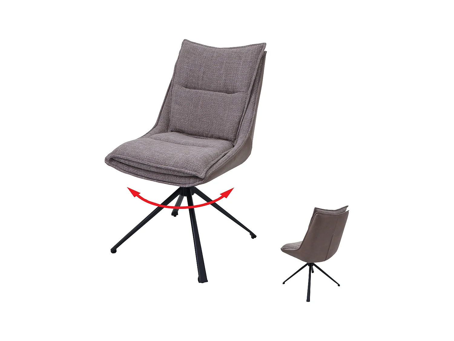 Esszimmerstuhl MCW-N71, Beige