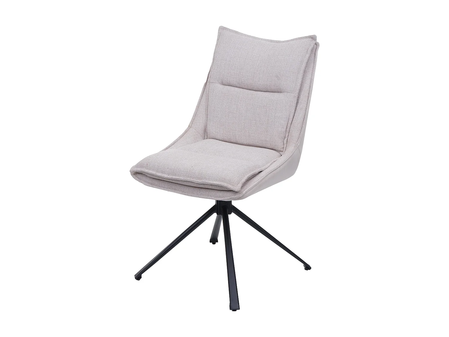 Cadeira de jantar MCW-N71,  bege-creme