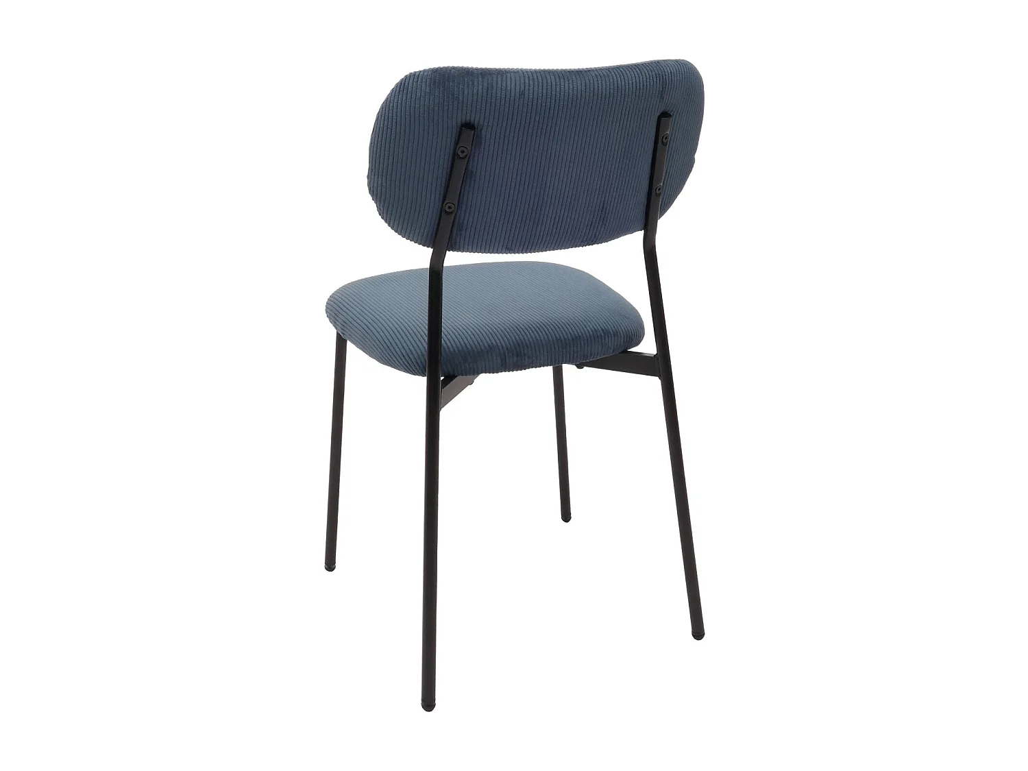 Chaise de salle à manger MCW-O26 (lot de 6),  bleu
