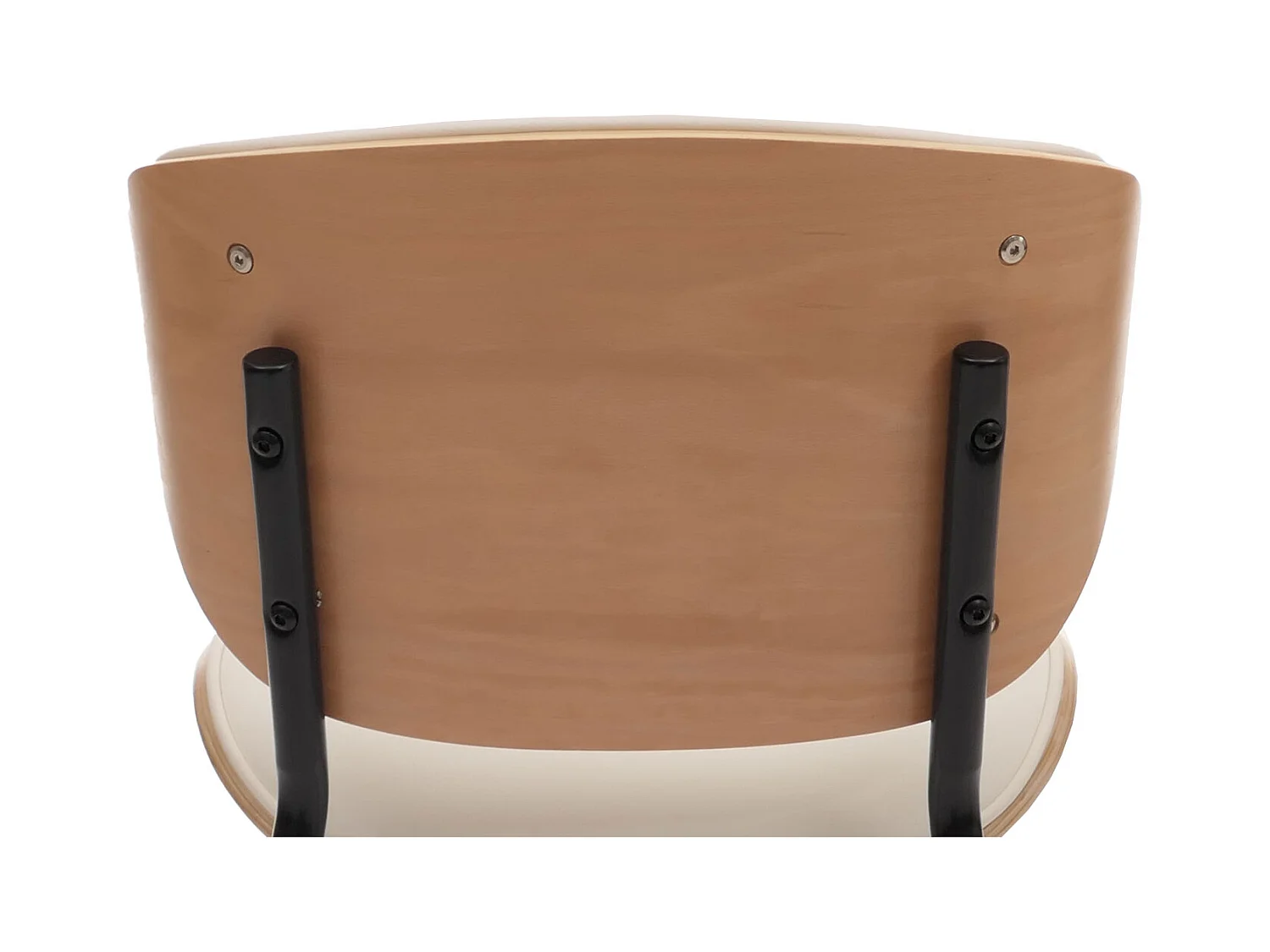 Chaise de salle à manger MCW-O45 (lot de 6),  naturel, blanc