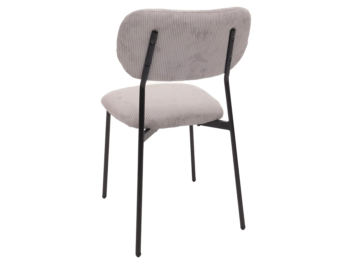 Spisestol MCW-O26 (sæt med 6 stk.),  lysegrå