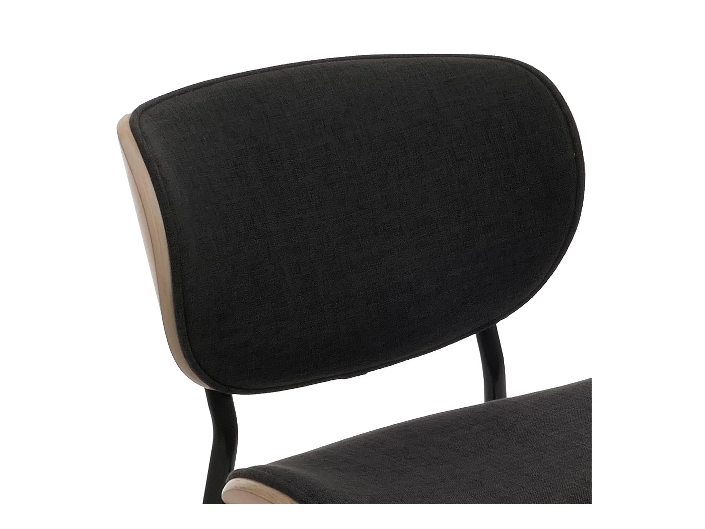 Chaise de salle à manger MCW-O45 (lot de 6),  naturel, gris foncé