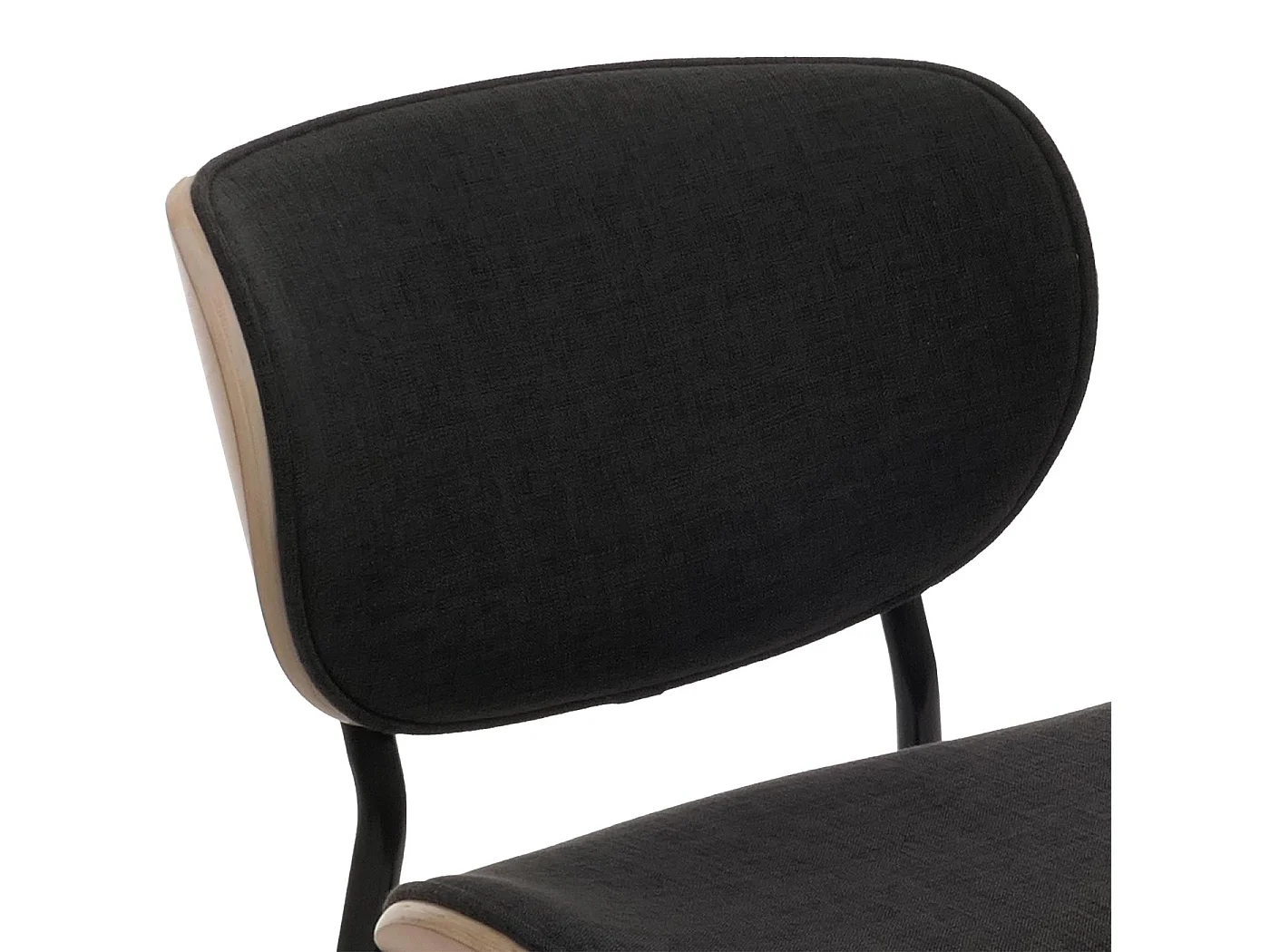 Chaise de salle à manger MCW-O45 (lot de 6),  naturel, gris foncé