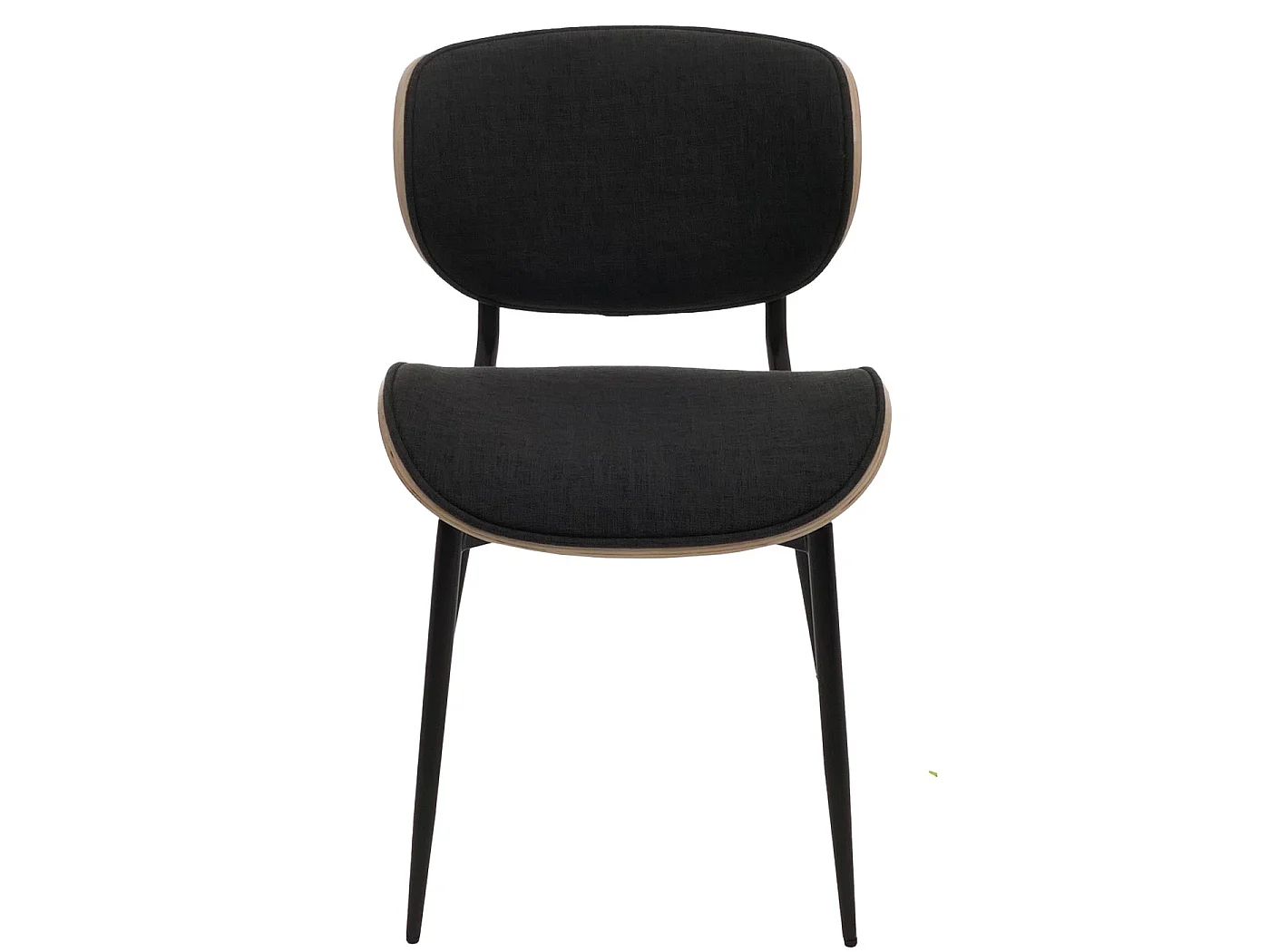 Chaise de salle à manger MCW-O45 (lot de 6),  naturel, gris foncé