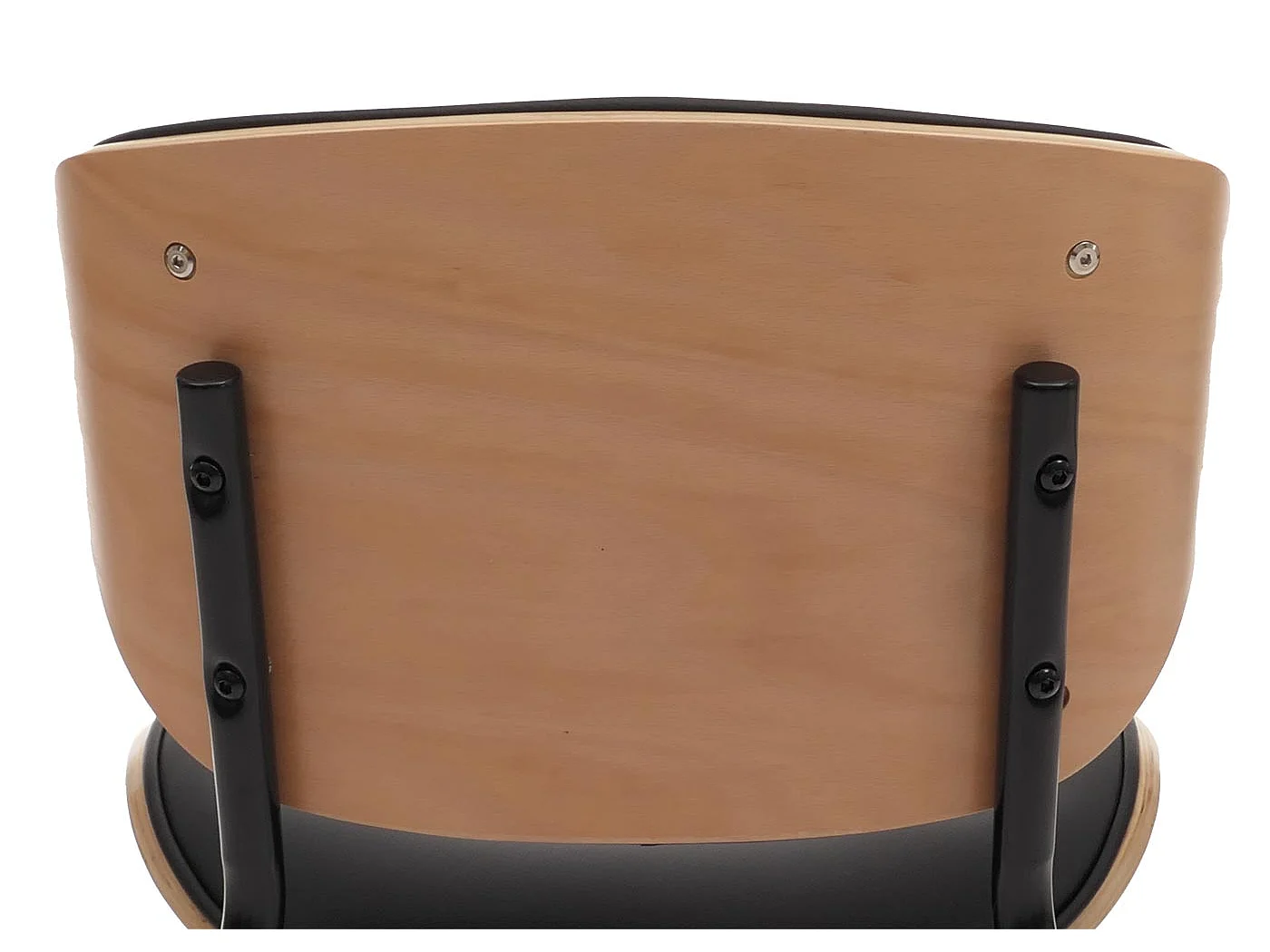 Chaise de salle à manger MCW-O45 (lot de 6),  naturel, noir