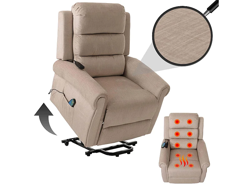 Fernsehsessel MCW-K63, Creme