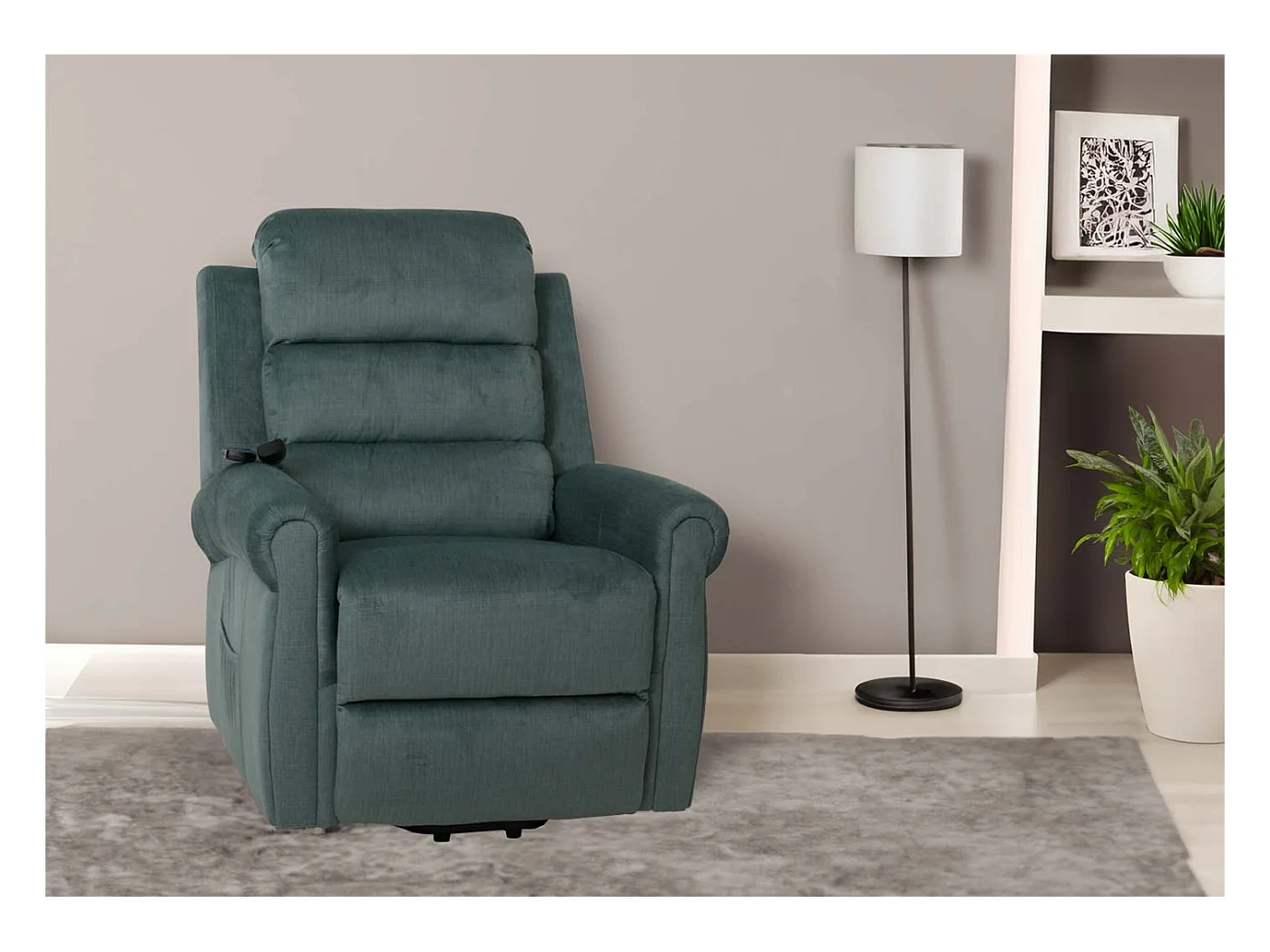 Fernsehsessel MCW-K63, Blau-grün