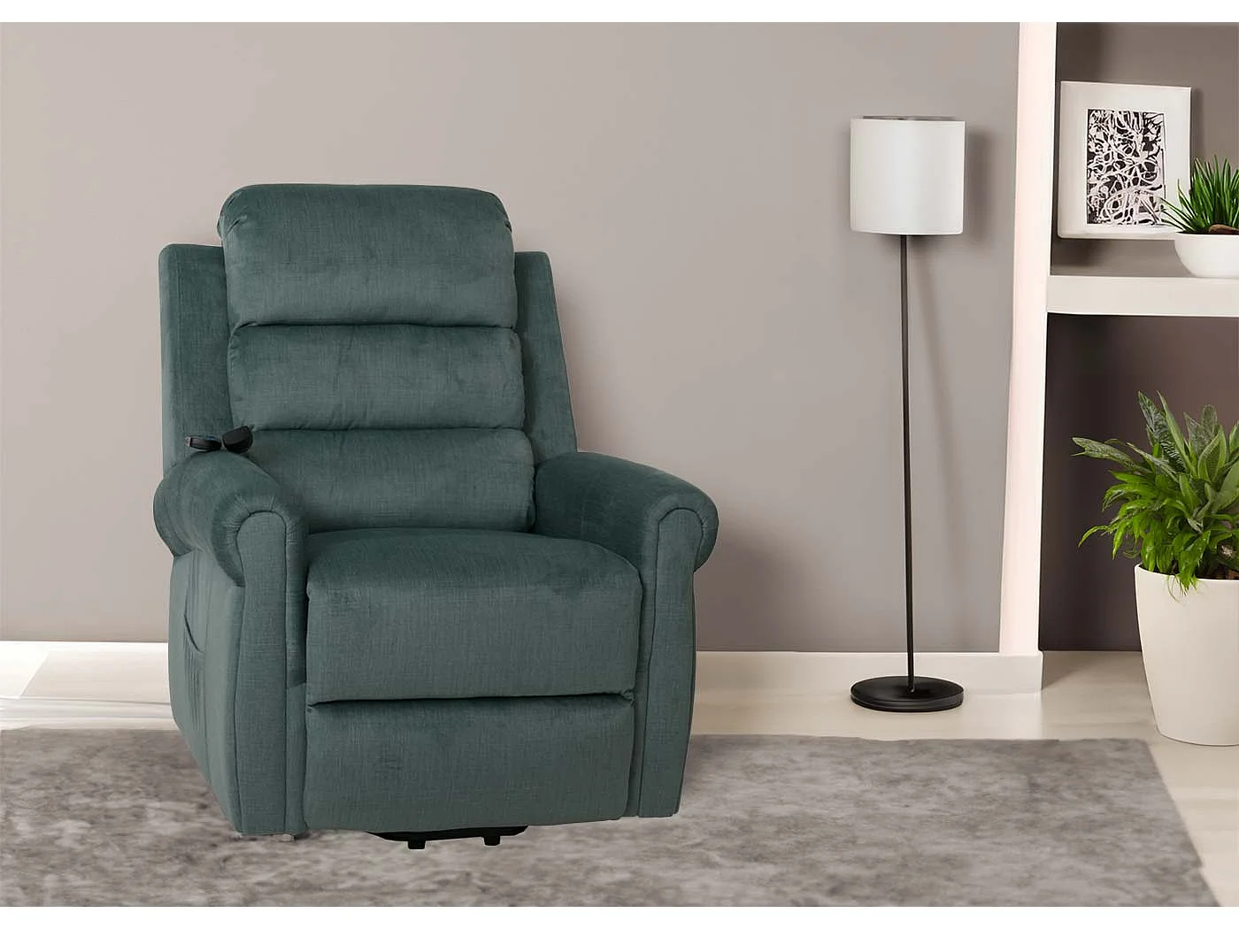 Fernsehsessel MCW-K63, Blau-grün