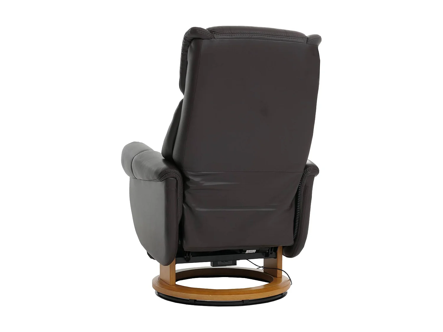 MCA Relaxsessel + Aufstehhilfe MCW-N58, Braun, Holz Natur