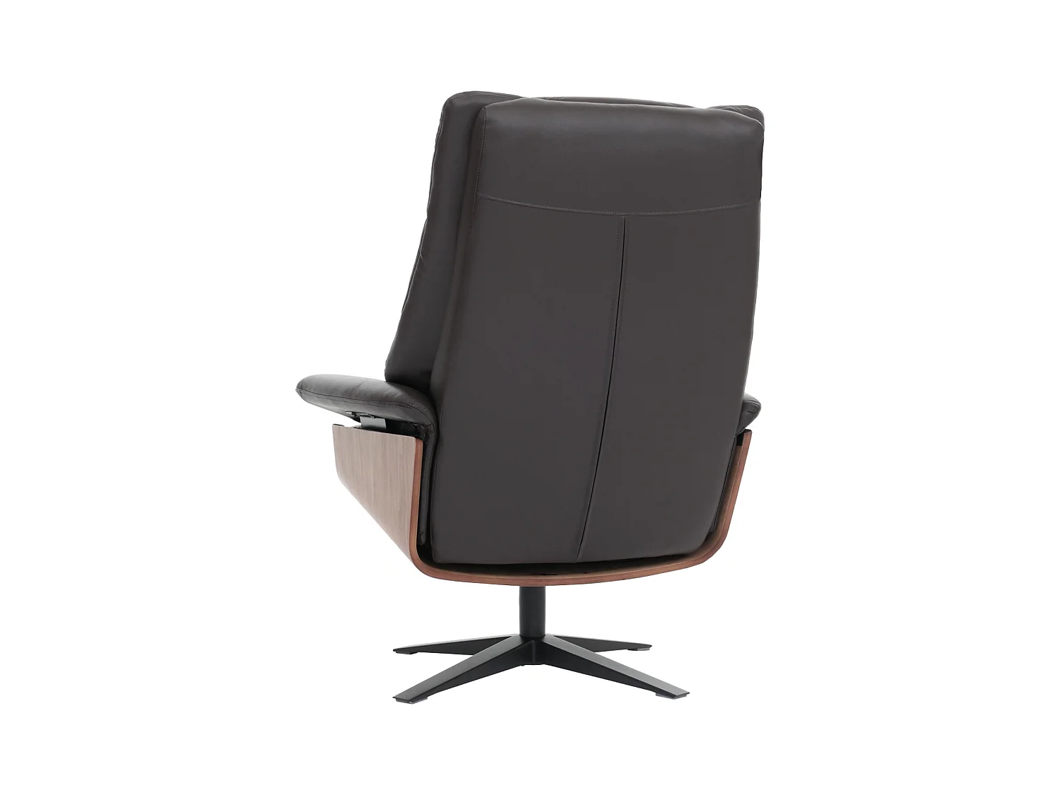 Relaxsessel + Hocker MCW-N57, Braun