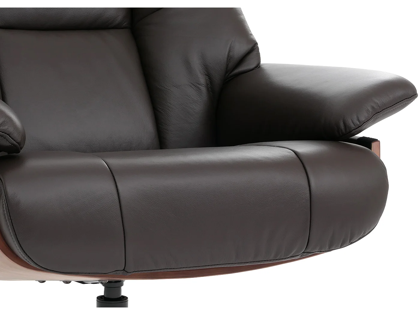 Leżanka + stołek MCW-N57,  brązowy