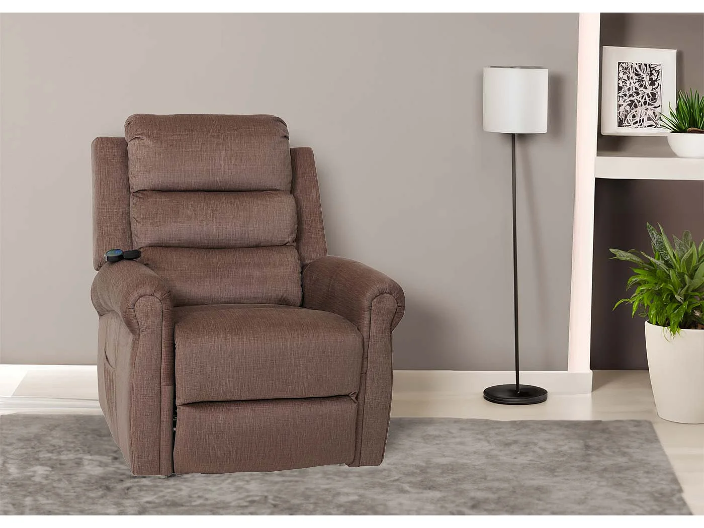 Fernsehsessel MCW-K63, Braun