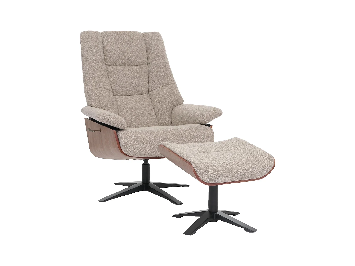Relaxsessl + Hocker MCW-N57, Braun