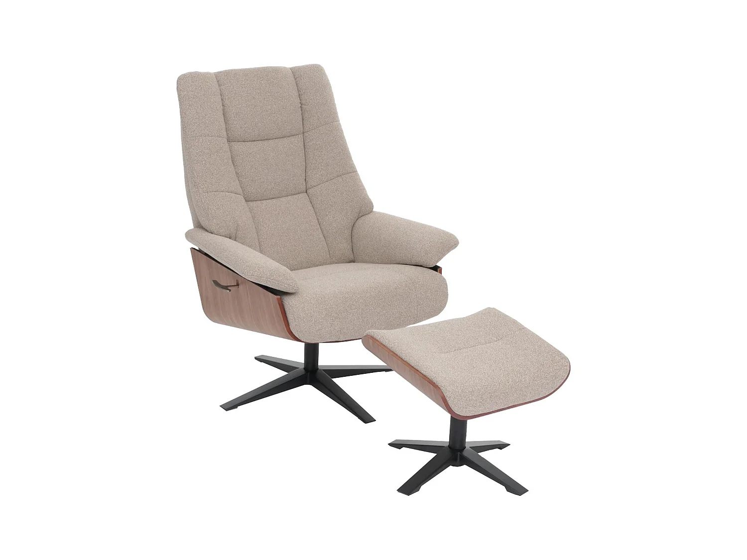 Relaxsessl + Hocker MCW-N57, Braun