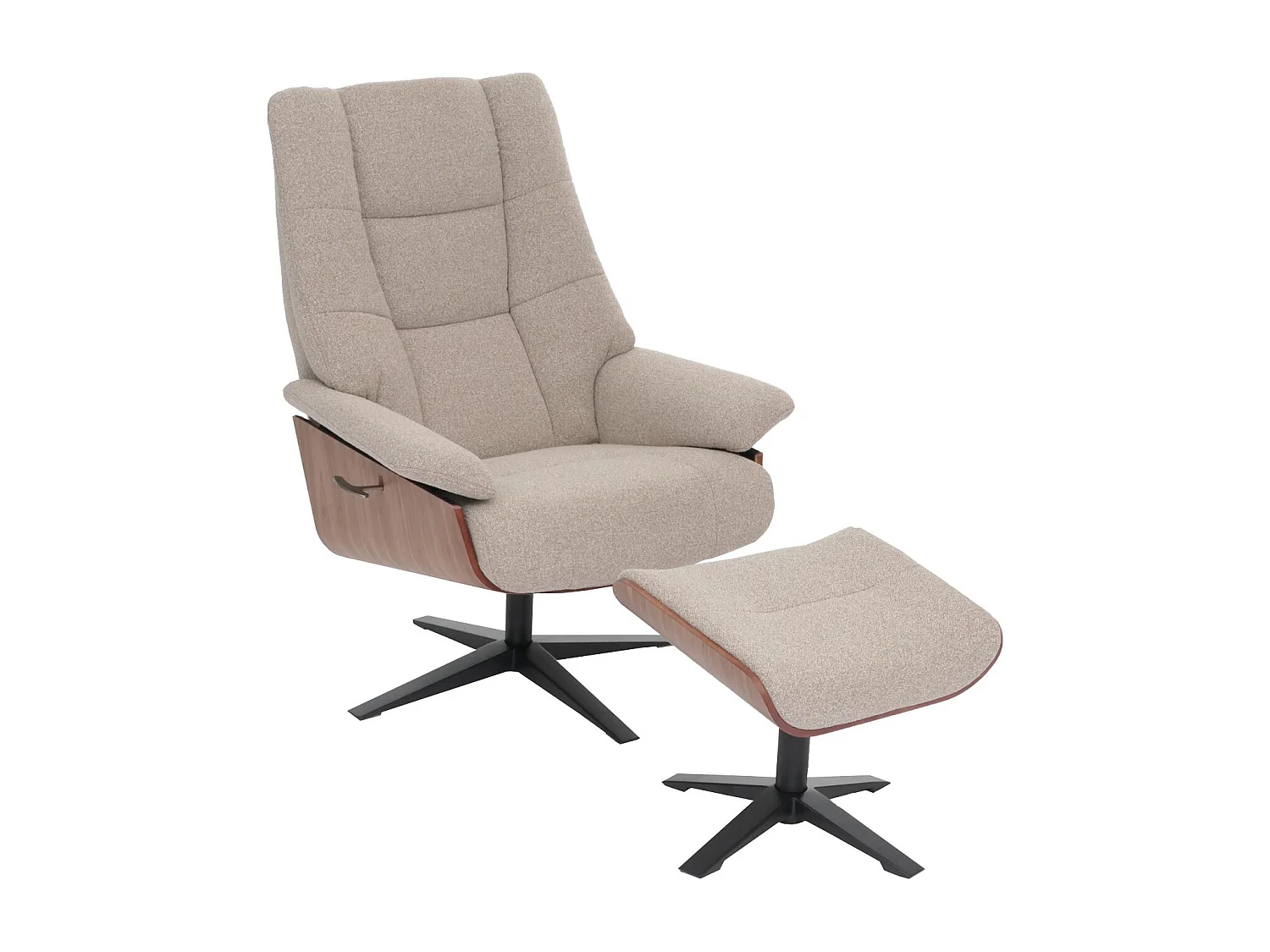 Relaxsessl + Hocker MCW-N57, Braun