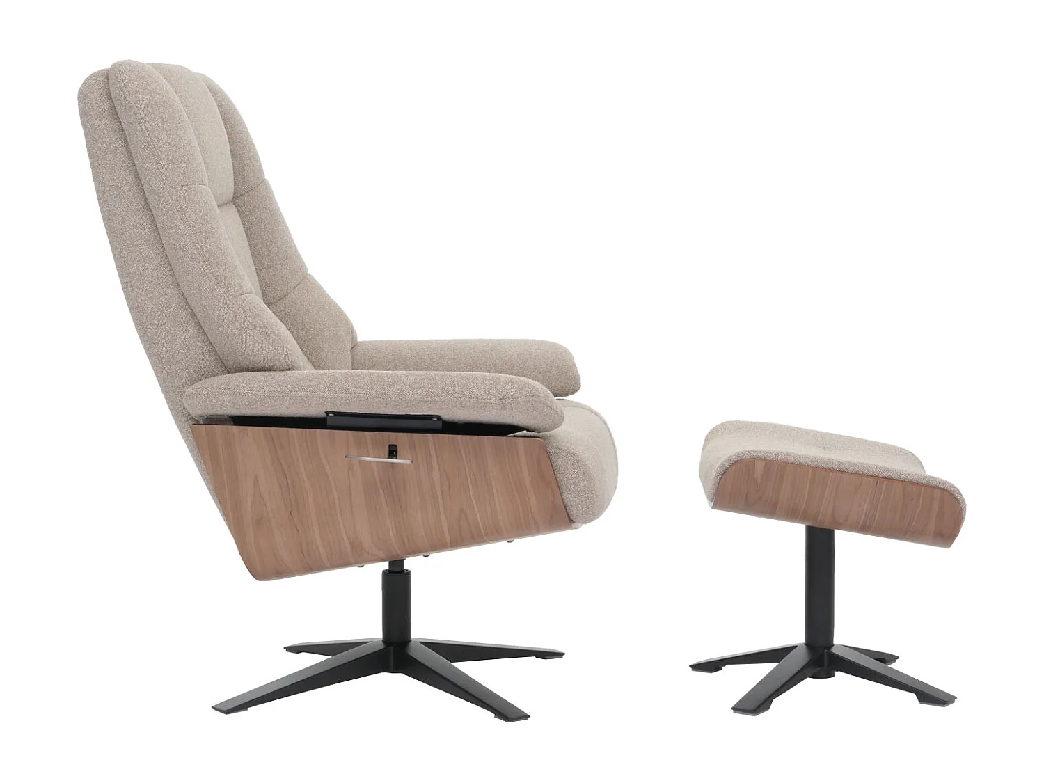 Relaxsessl + Hocker MCW-N57, Braun