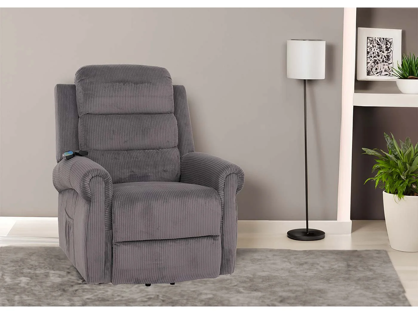 Fernsehsessel MCW-K63, Dunkelgrau