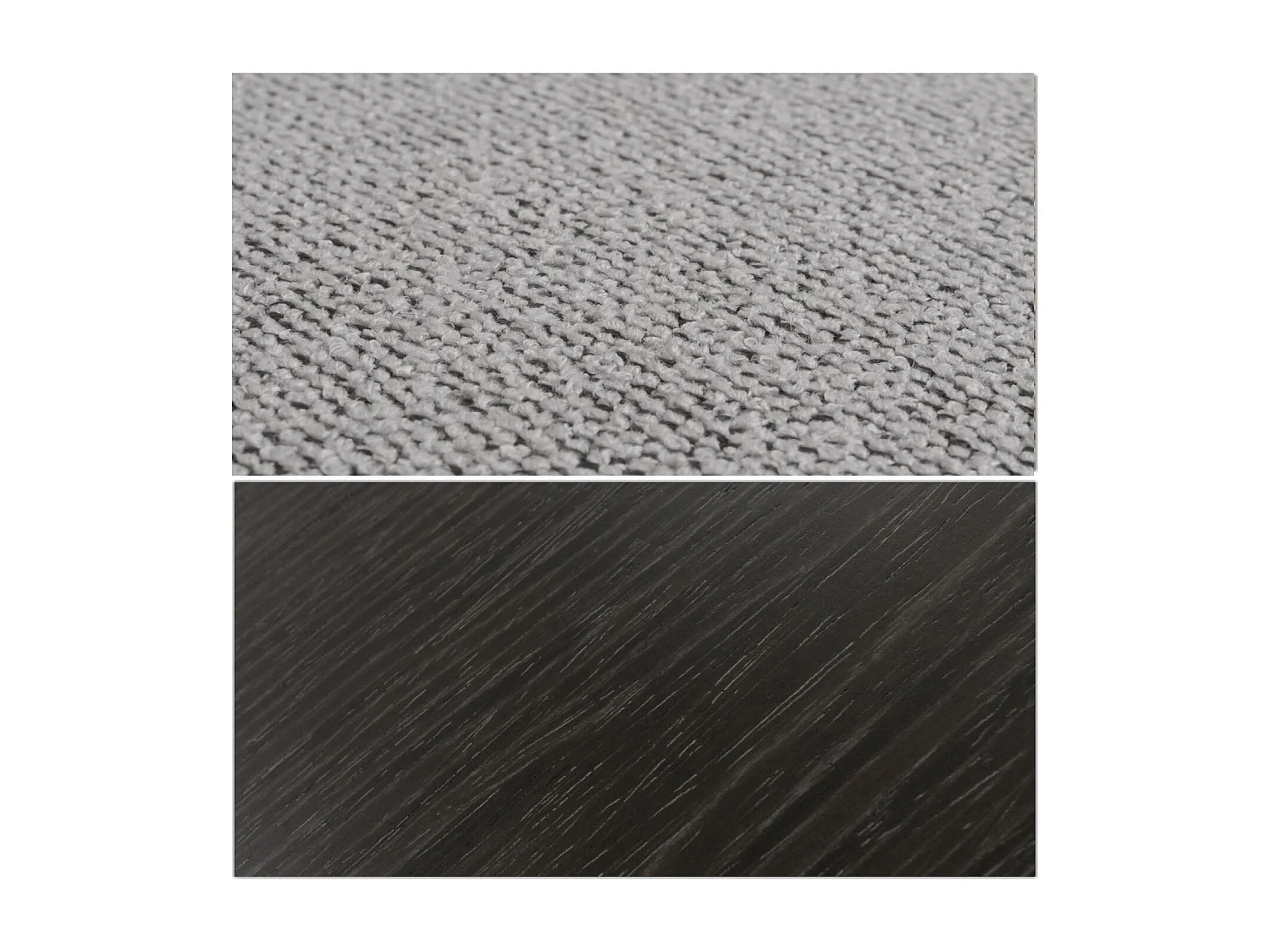 Relaxsessel MCW-N56, Stoff grau, Holz grau