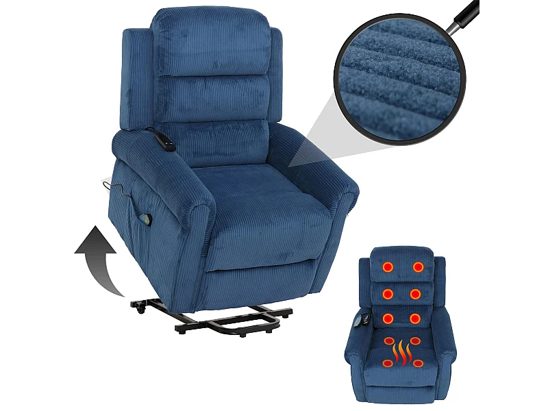 Fernsehsessel MCW-K63, Blau