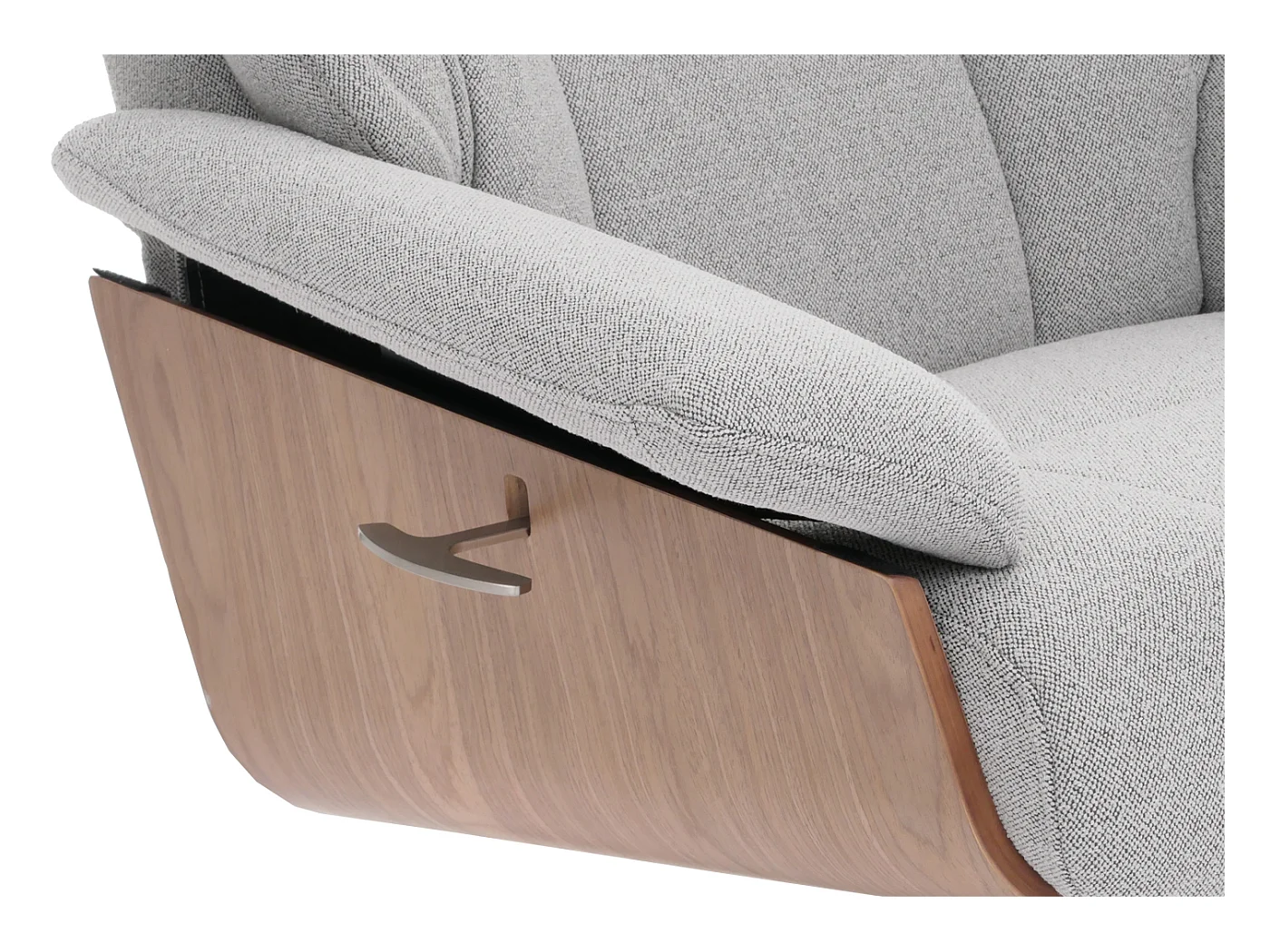 Relaxsessl + Hocker MCW-N57, Grau