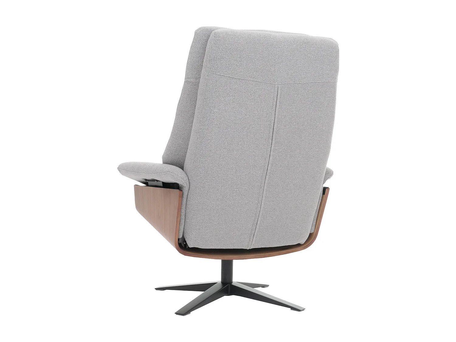 Relaxstol + fodskammel MCW-N57,  grå