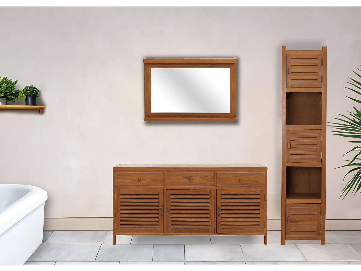 MCW-M90 bathroom cabinet