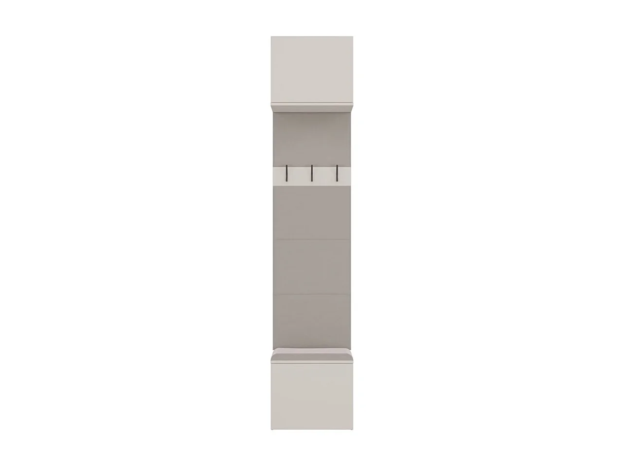 Wieszak HAGA 1W | Kaszmir | 50x35x238 cm | Wieszak