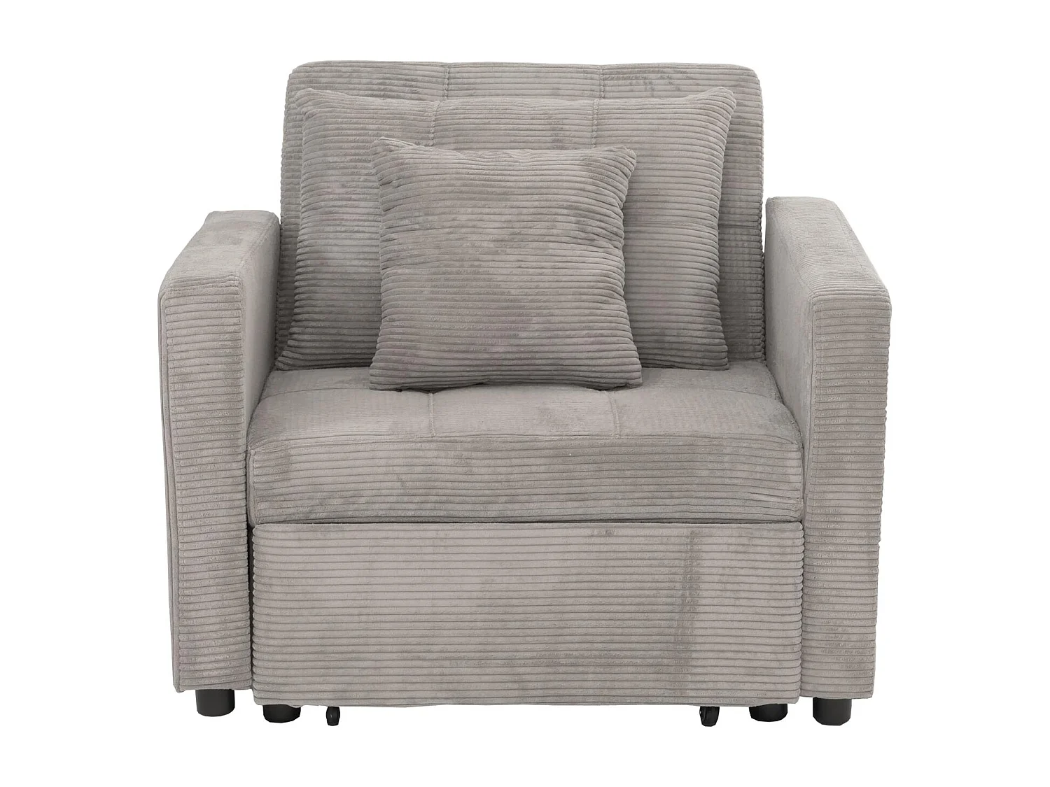 Fotel rozkładany MCW-L90,  jasnoszary