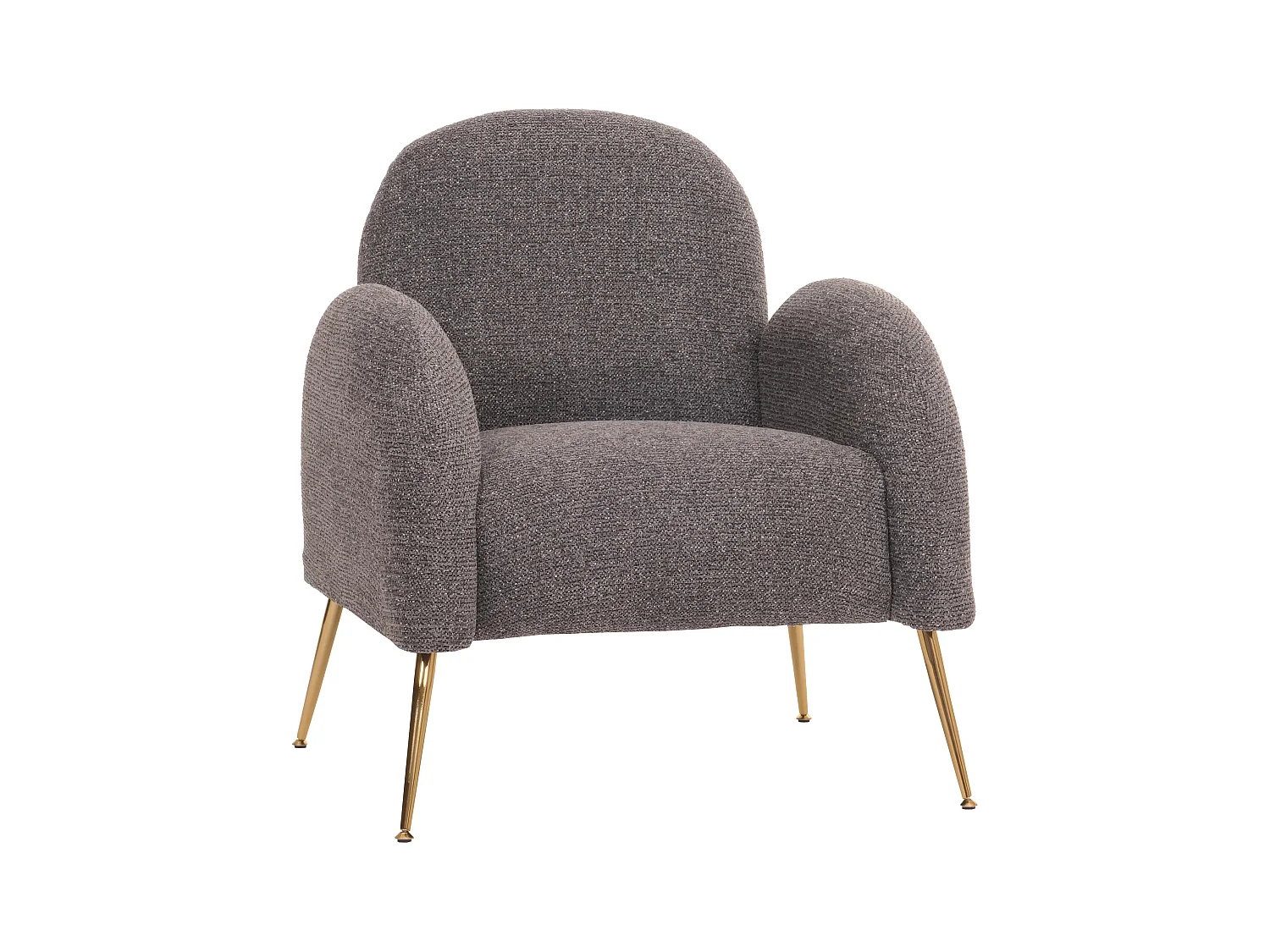 Fotel wypoczynkowy MCW-N69,  ciemnoszary