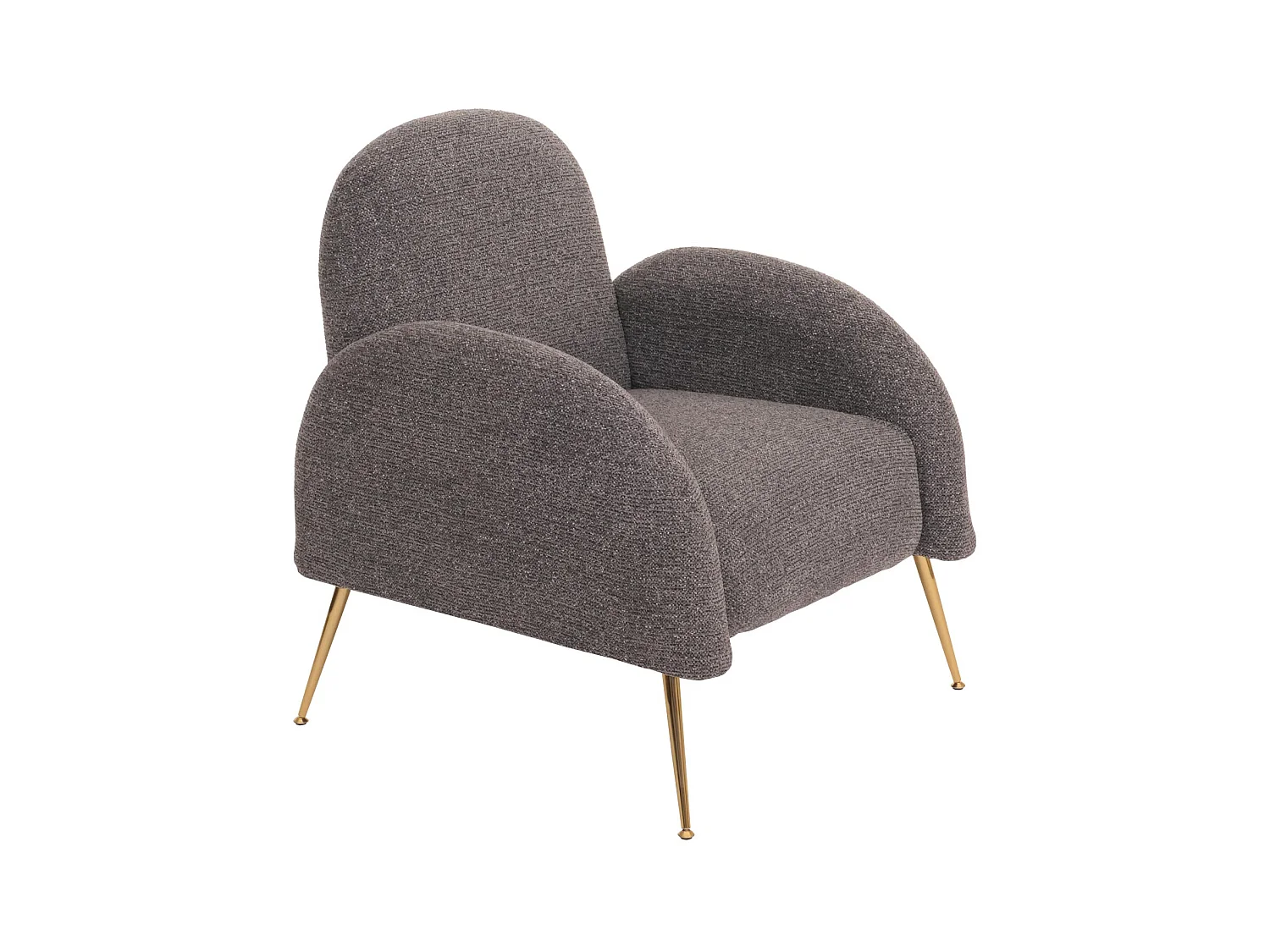 Fotel wypoczynkowy MCW-N69,  ciemnoszary