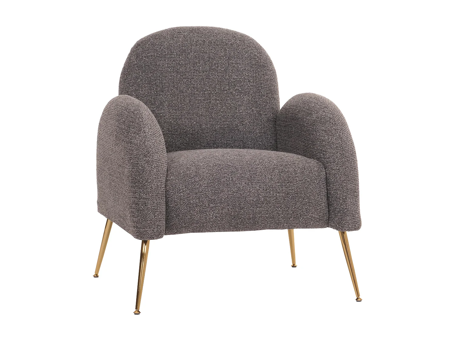 Fotel wypoczynkowy MCW-N69,  ciemnoszary