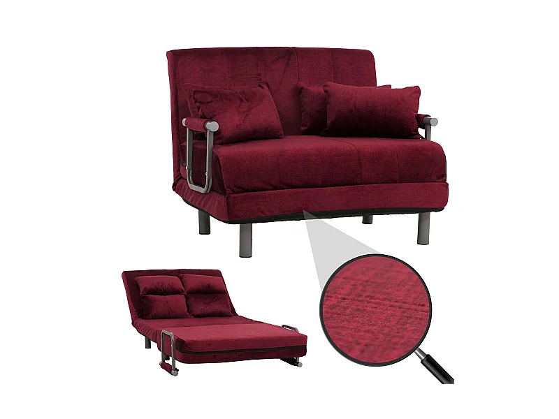 Schlafsessel MCW-K29, Bordeaux