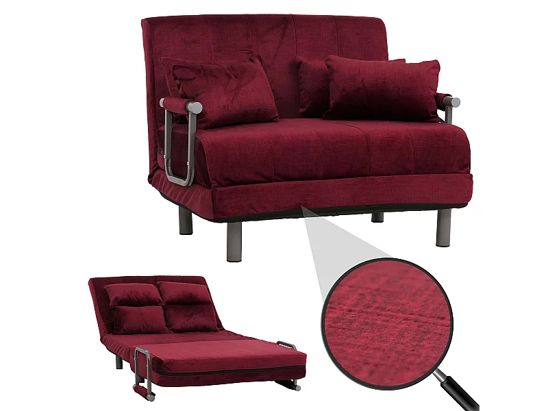 Schlafsessel MCW-K29, Bordeaux