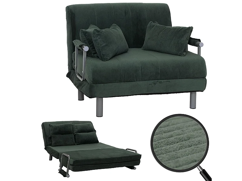 Schlafsessel MCW-K29, Grün