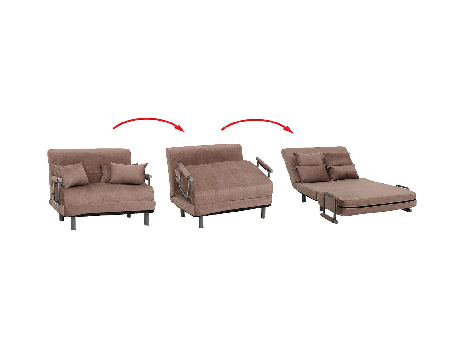 Schlafsessel MCW-K29, Braun