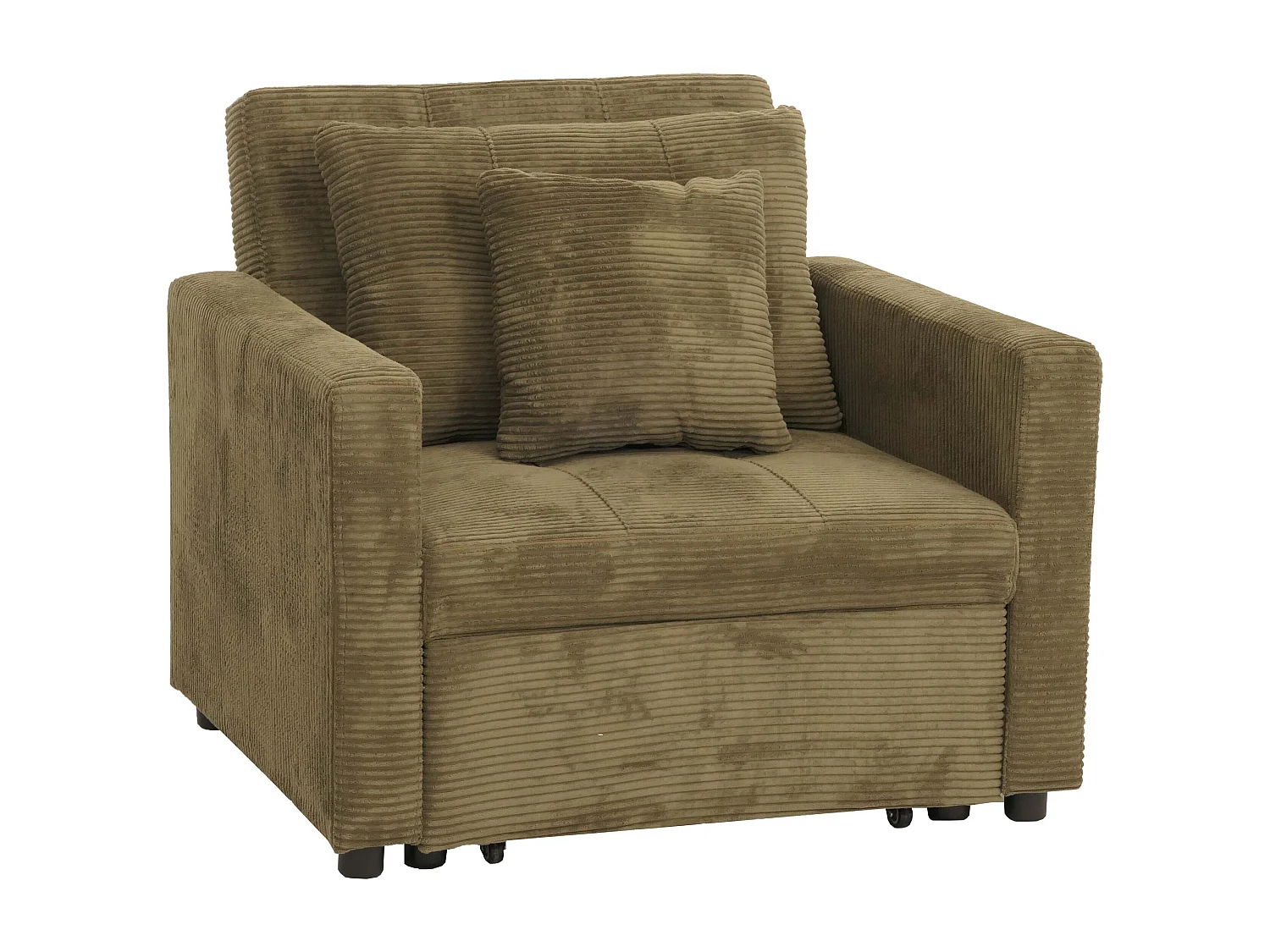 Fotel rozkładany MCW-L90,  zielony