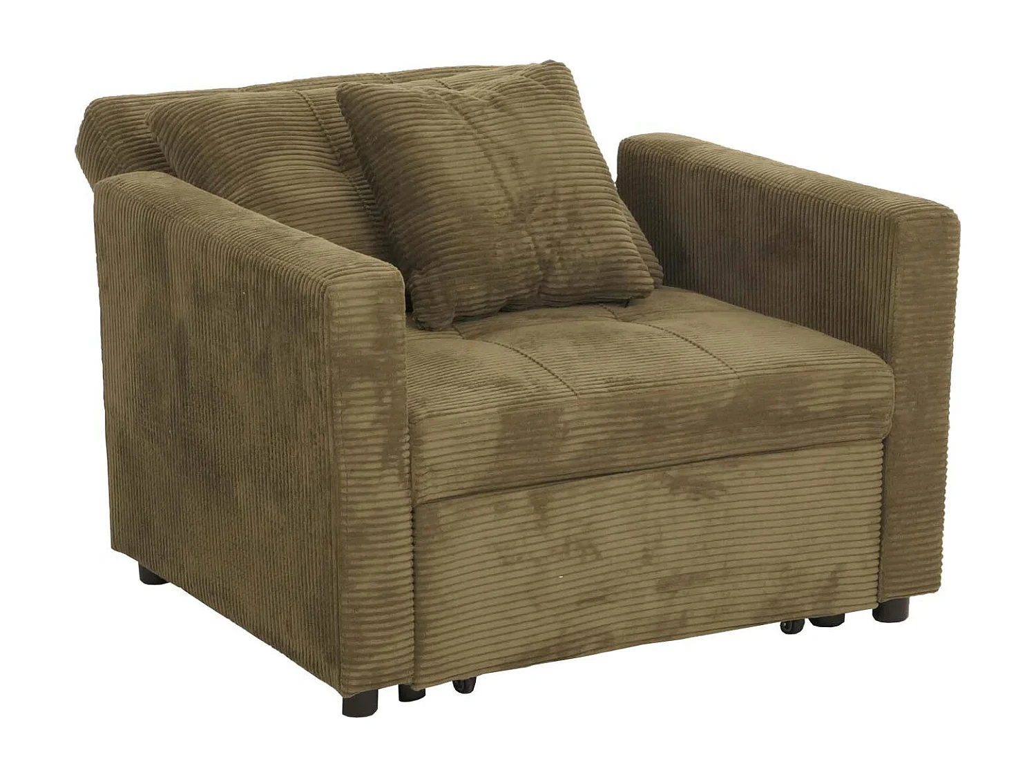 Fotel rozkładany MCW-L90,  zielony