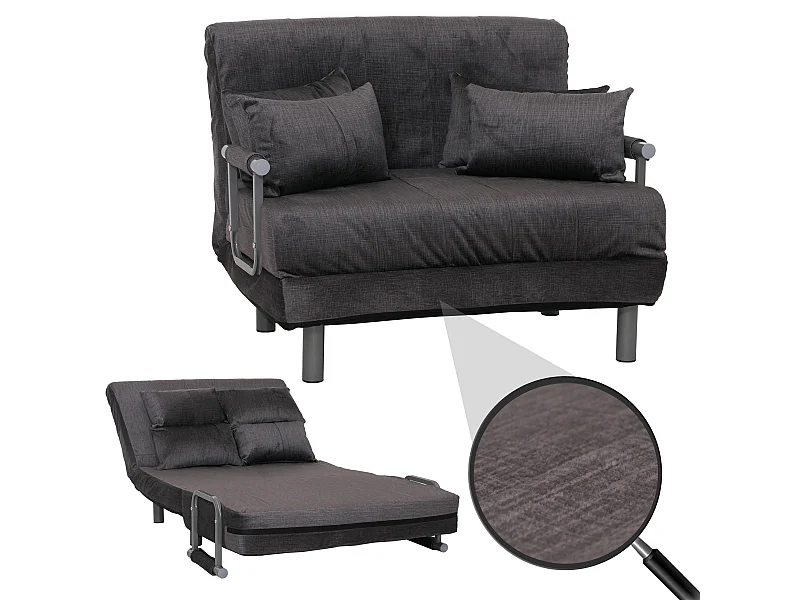 Schlafsessel MCW-K29, Dunkelgrau