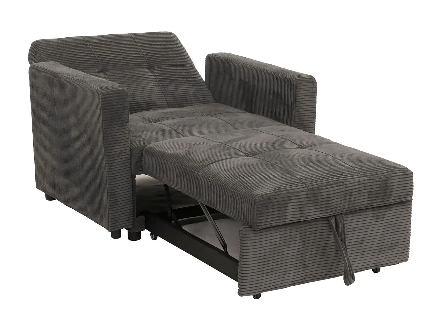 Schlafsessel MCW-L90, Dunkelgrau